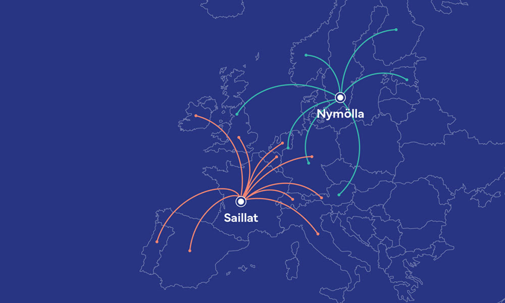 BERGA is ideally positioned to serve Europe 